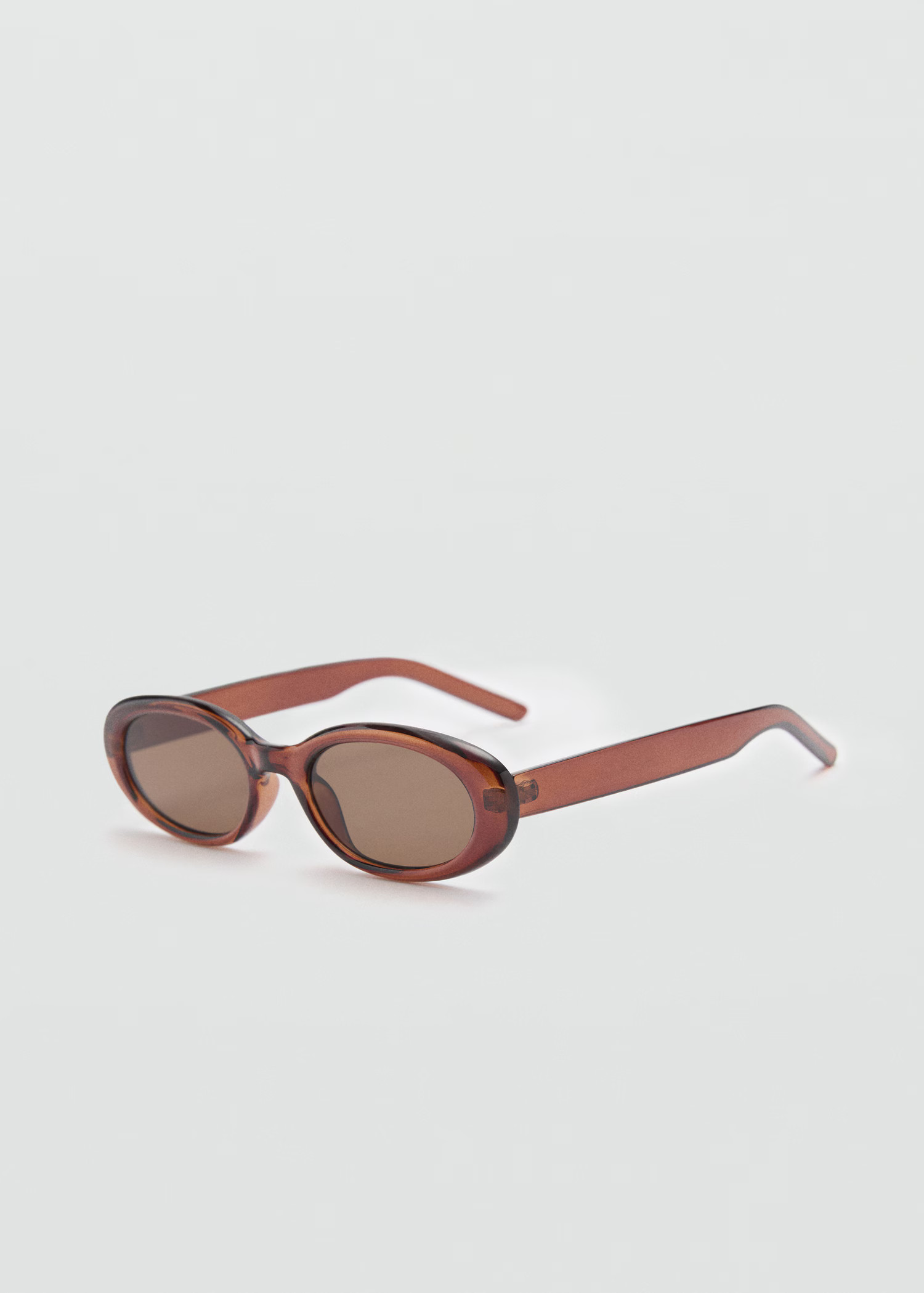 Oval frame sunglasses - Women | MANGO USA | Mango (US/MX/AU)