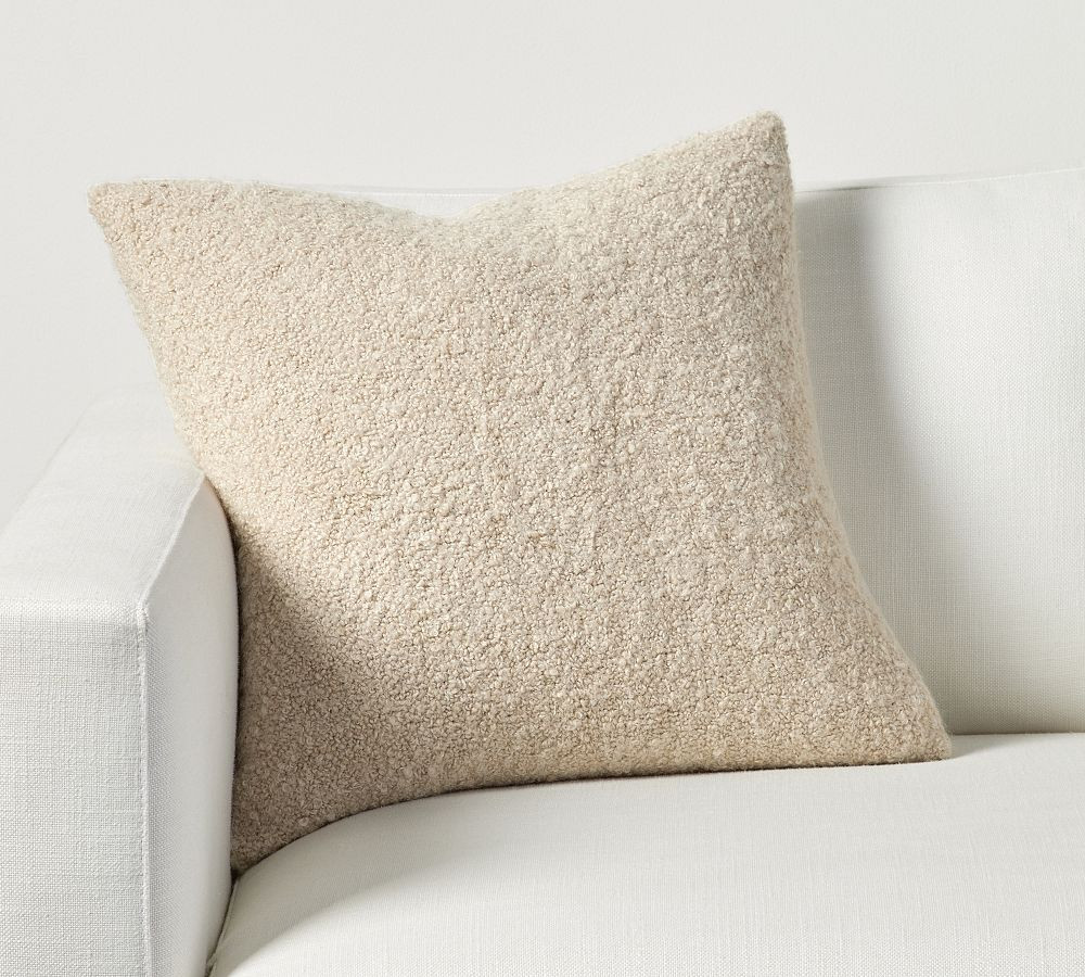 Boucle Throw Pillow | Pottery Barn (US)