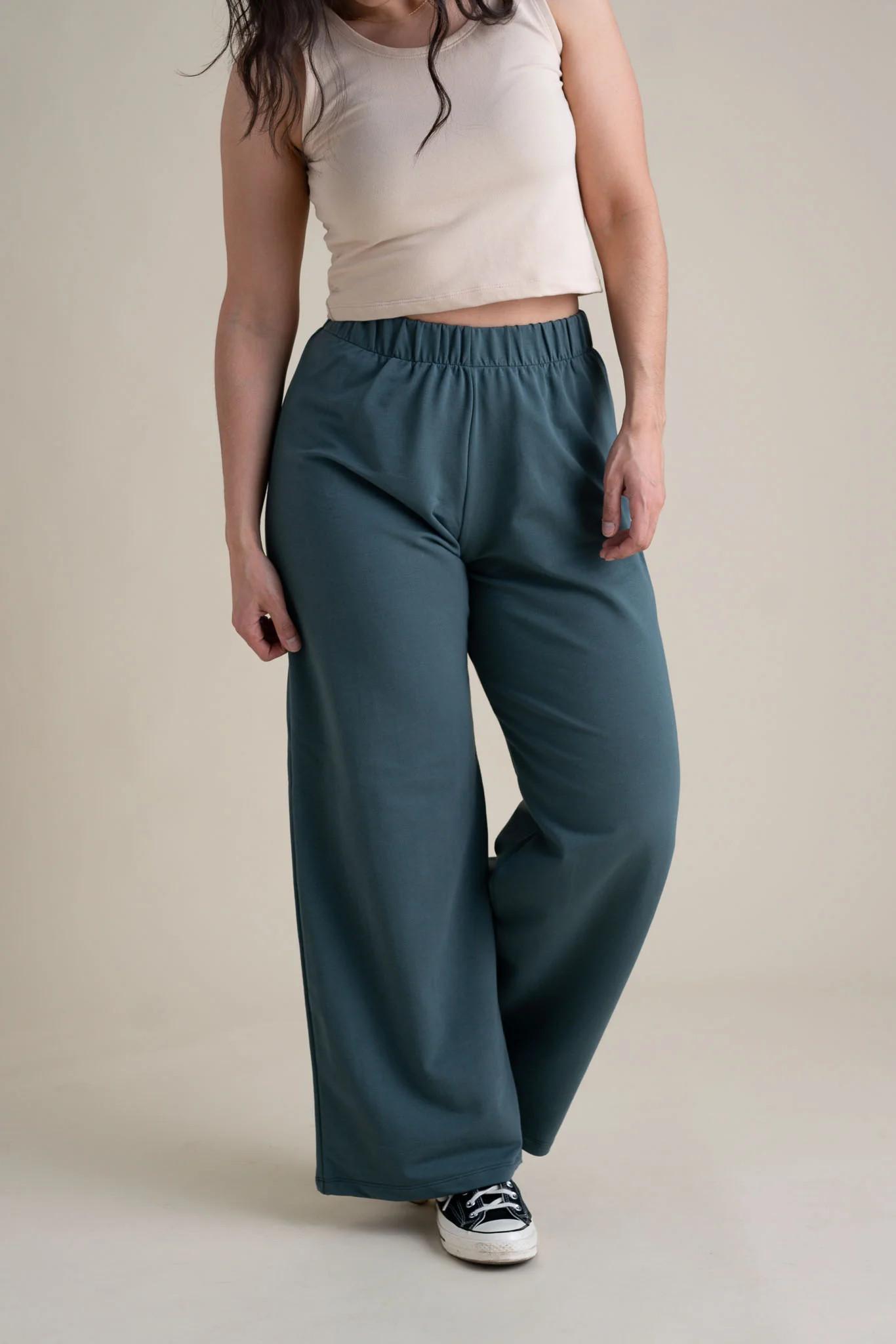 Greta Pant in River | Conscious Clothing