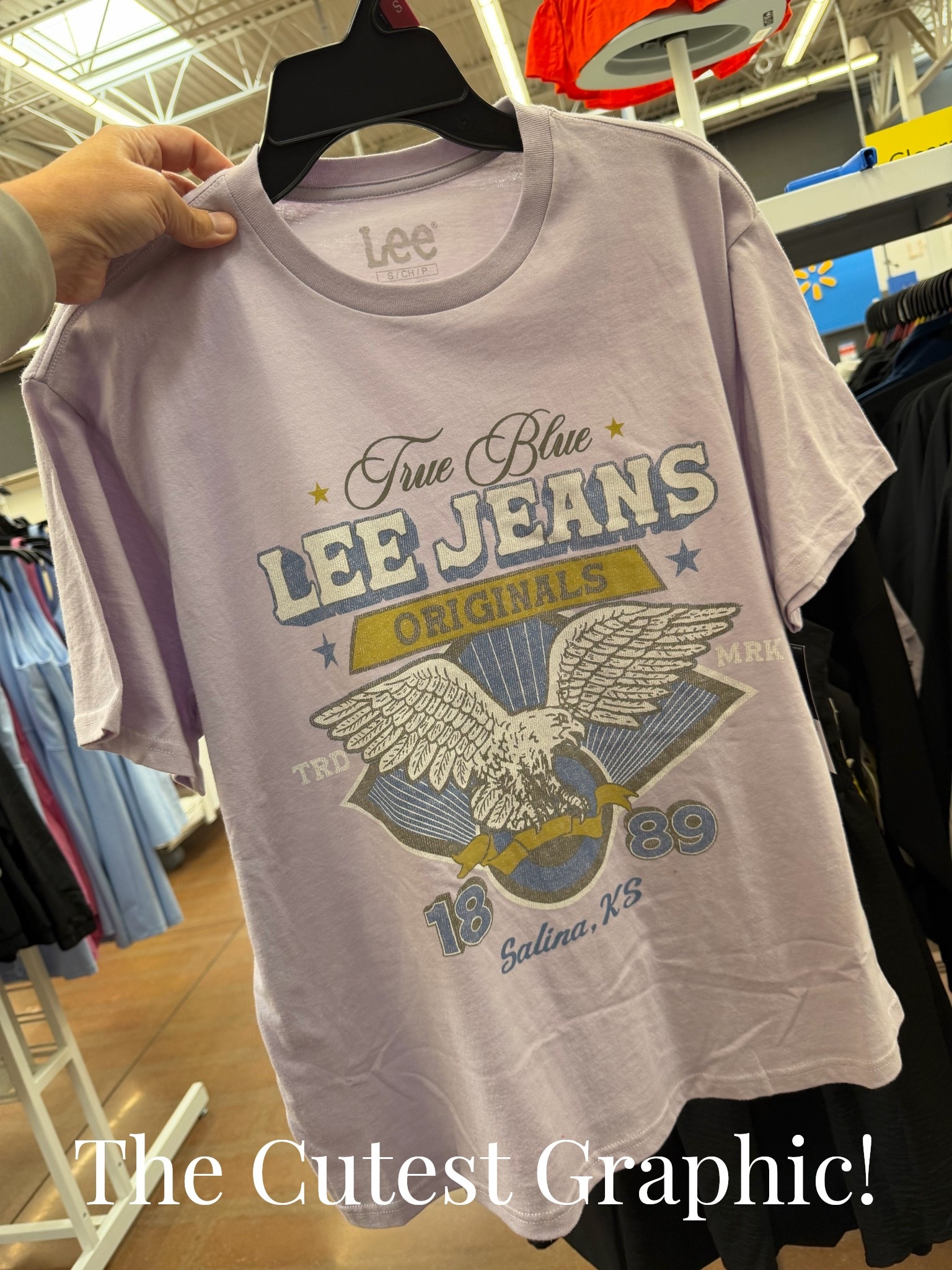 This graphic tee is giving all the vintage vibes! 💜✨

I couldn’t pass this one up with the retro Lee Jeans graphic and soft lavender color. It’s the perfect casual tee to pair with denim shorts now or jeans this fall. Easy, comfortable, and such a fun piece to throw on for everyday wear!

If you’re a graphic tee lover like me, this one is definitely worth grabbing before it’s gone! 💕

#LTKootd #LTKmomlife #LTKSaleAlert
