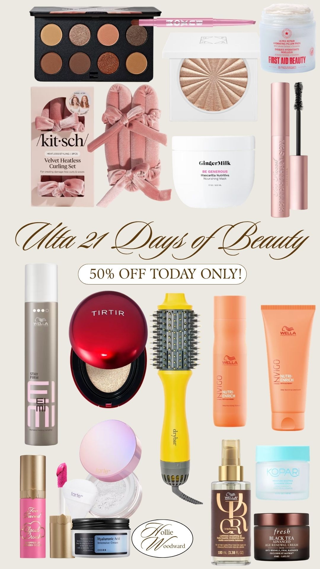 50% off these picks today only! 

 #LTKSaleAlert #LTKBeauty