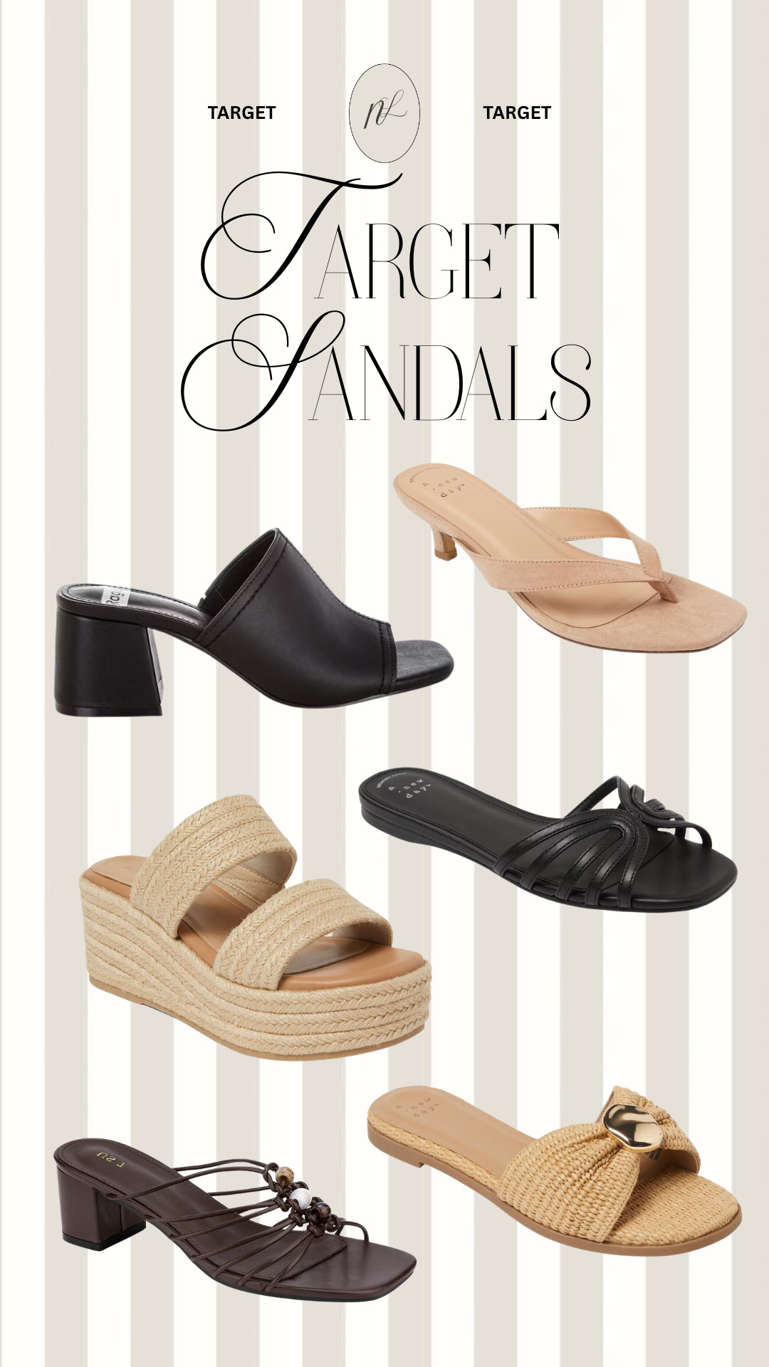 Spring sandals picks from Target 

 

#LTKootd #LTKSeasonal #LTKU