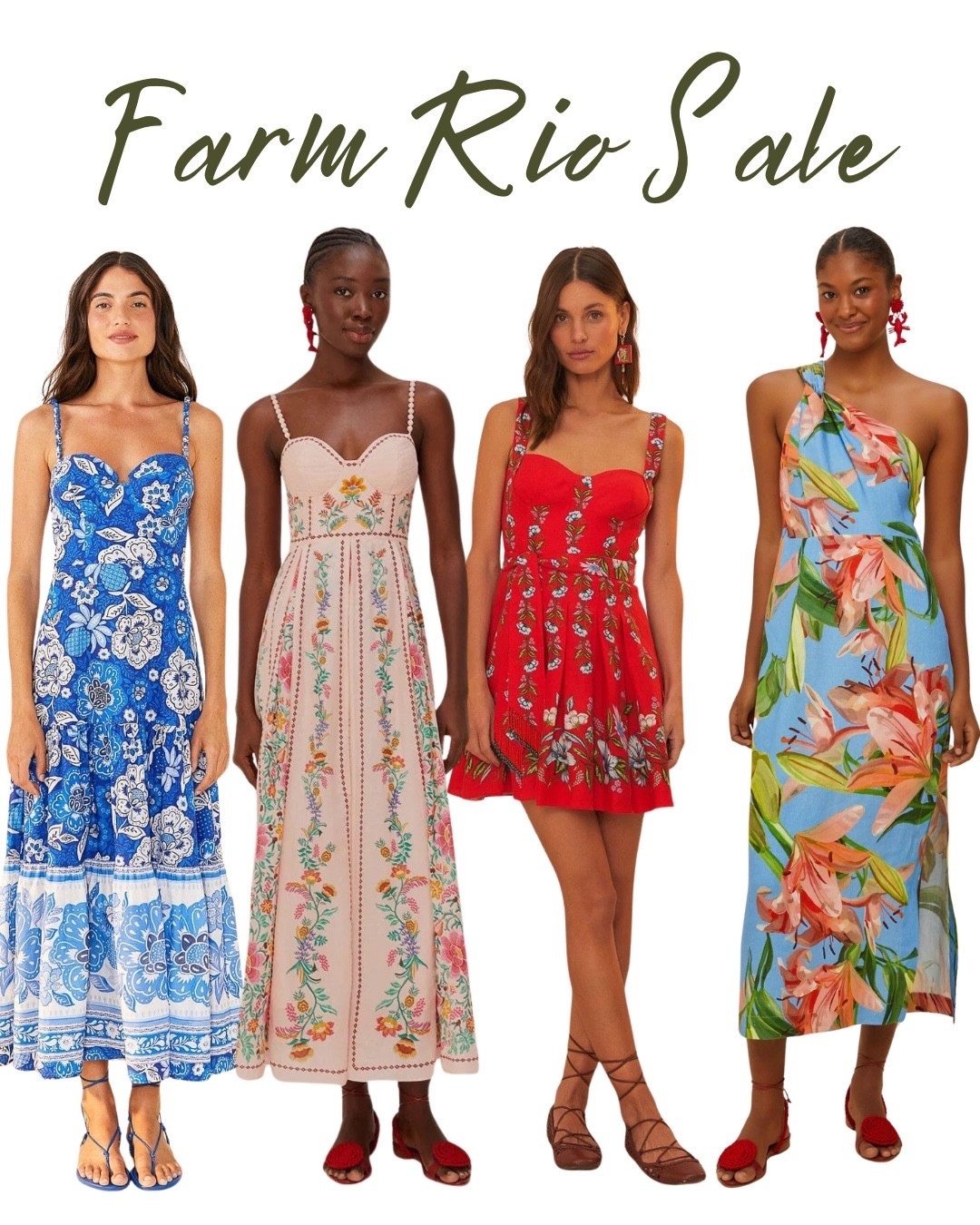 Farm Rio tropical / coastal style dresses, rompers and more. Coastal living style or vacation/resort wear. These are the lowest prices of the year that I’ve seen!😱

#LTKSaleAlert #LTKGiftGuide #LTKCyberWeek