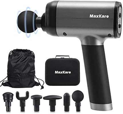 MaxKare Massage Gun with Percussion Massage for Athletes Deep Tissue Muscle Massager with 6 Inter... | Amazon (US)