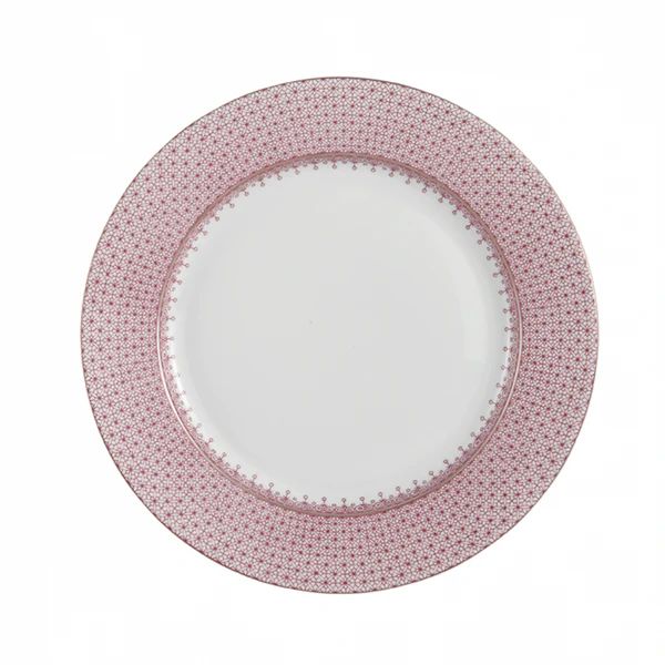 Mottahedeh Pink Lace Dessert Plate | Waiting On Martha