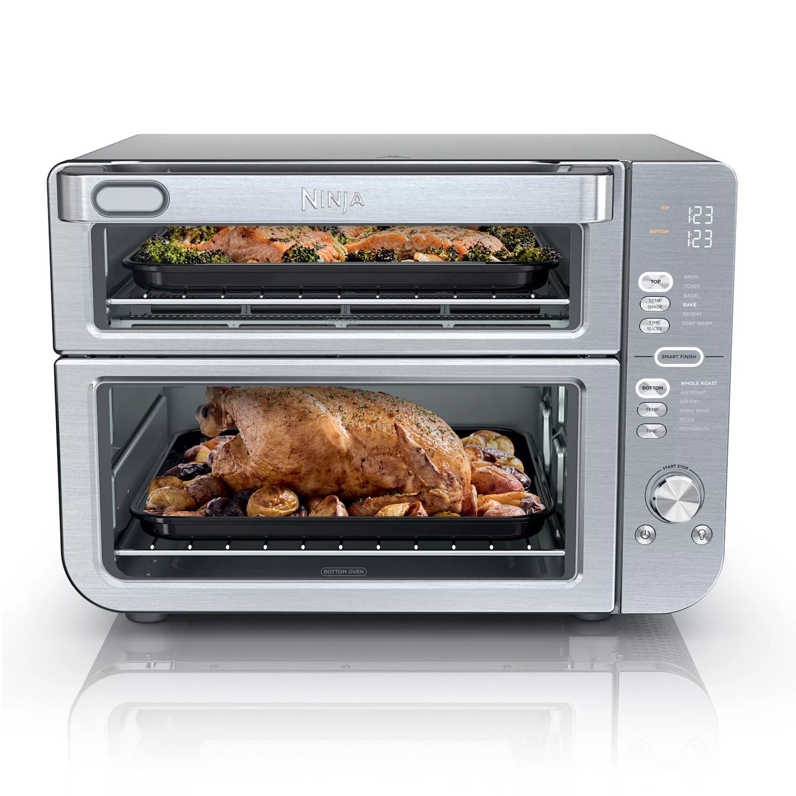 Ninja 12-in-1 DoubleStack™ XL Countertop Oven and Air Fryer (DCT601), Color | Kohl's