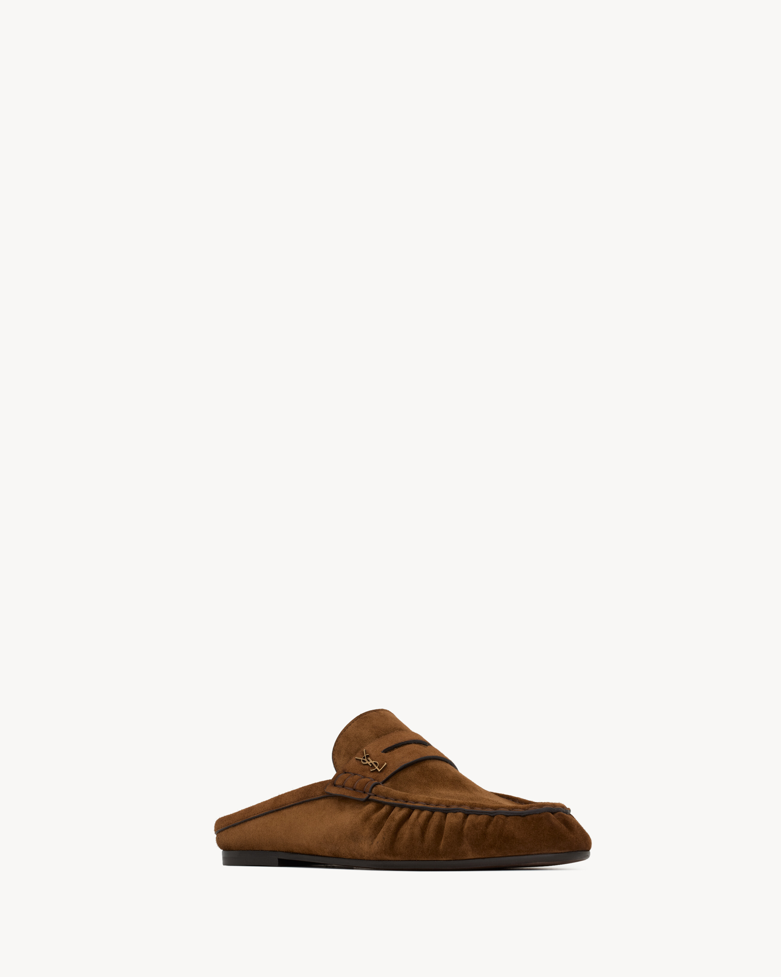 LE LOAFER mules in suede | Saint Laurent Inc. (Global)