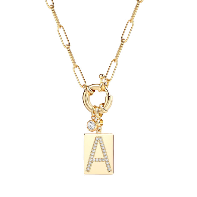 Astrological Sign Coin Pendant Necklace | Mint & Lily