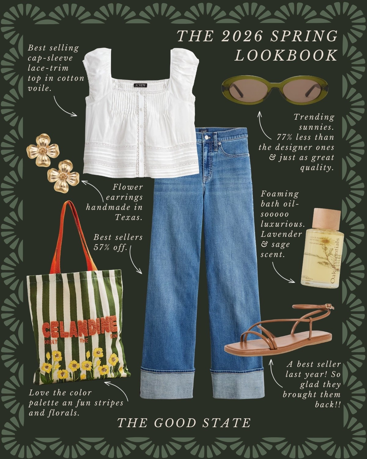 This Spring we are saying YES to happy colors!! We are saying yes to more prints and patterns. Yes to having fun getting dressed! This Lookbook is for the Spring girlies that are saying yes with me! The ones longing for the warmth of sunshine on their skin and a cool breeze blowing through their hair. Shorts and a sweatshirt weather. A flowy dress and a light cardigan. This is for the ladies counting down the days until the farmers market opens back up. The ones who love early mornings at the market—flaky croissant in one hand and a rosemary latte in the other. This is for the ones who can’t resist a bouquet of fresh flowers and are trying to figure out how to grow their own cut flower garden at home (🙋🏼‍♀️). For the ones who spend the golden evenings having a picnic with friends. For the people (like me) who always have a picnic blanket in their car. This is for the girlies love allllll things gingham, their trusty ball cap, pops of color and who firmly believe you can’t have too many neck scarves or bandanas. For the ones who love feminine details like lace trim, dainty florals and ruffles. This Spring may we slow down, breathe deep, embrace the life all around and romanticize the seemingly ordinary moments🌼

#LTKootd #LTKSaleAlert #LTKActive