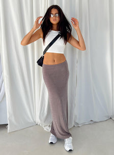 Harriette Maxi Skirt Green | Princess Polly US