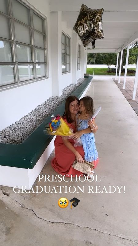 🎓 What we wore to Stella’s Preschool Graduation! 🎓 

My dress is a gauze cut out midi dress from BeavhLunchLounge at Walmart! In a size small but not online yet! Will update once available!

Stella is in Walmart head to toe!

#LTKstyletip #LTKFind #LTKunder50