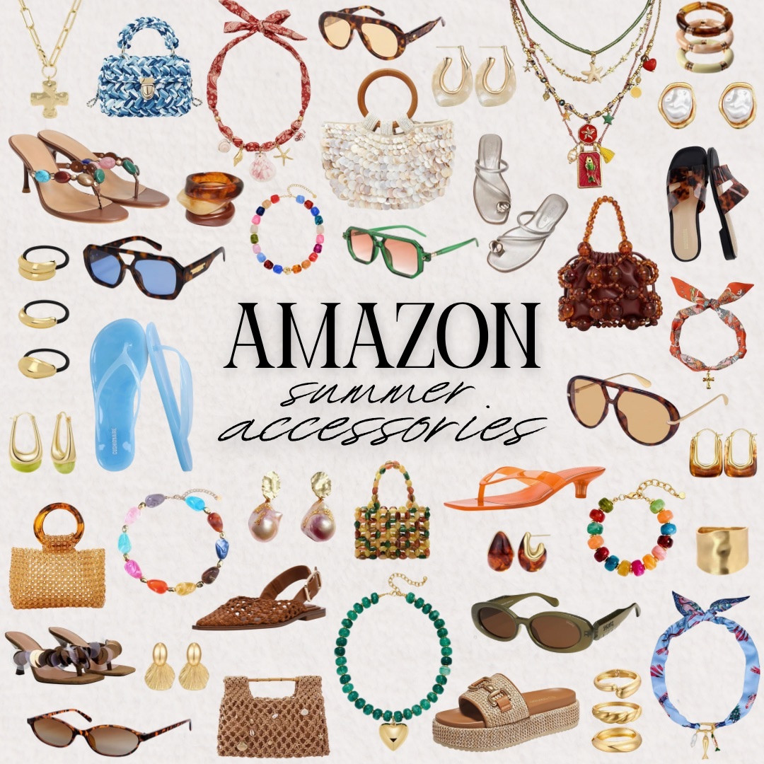 Summer accessories☀️🫶🏼 Whether you're dressing up a simple look or adding a pop of personality, these finds are SO good!

Check out even more on my Amazon storefront!

#LTKootd #LTKmomlife #LTKBeauty