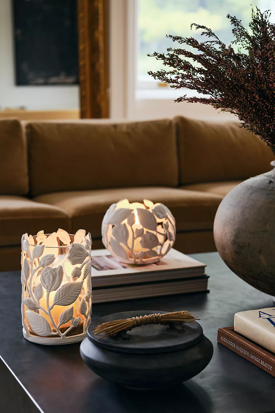 Clematis Glass Hurricane | Anthropologie (US)