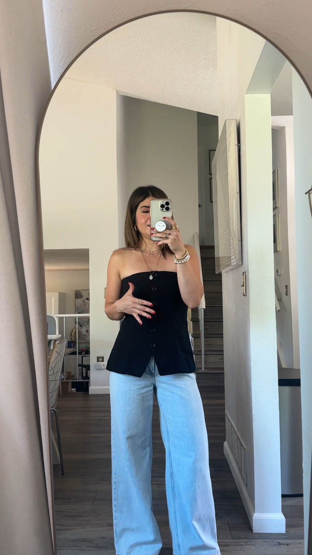 Sharing details about this look via Abercrombie! It’s so cute! This top is selling out super fast! It’s also available in yellow! 
Top size xs
Jeans size 24 short 

#LTKFindsUnder100 #LTKSeasonal #LTKSummerSales