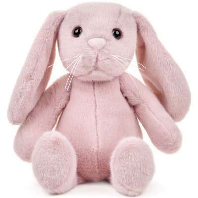 Bearington Snuggle Bunny The Stuffed Bunny Plush, 13.5 Inch Pink Bunny, Floppy Bunny Stuffed Animal, For Ages 1-14 | Target