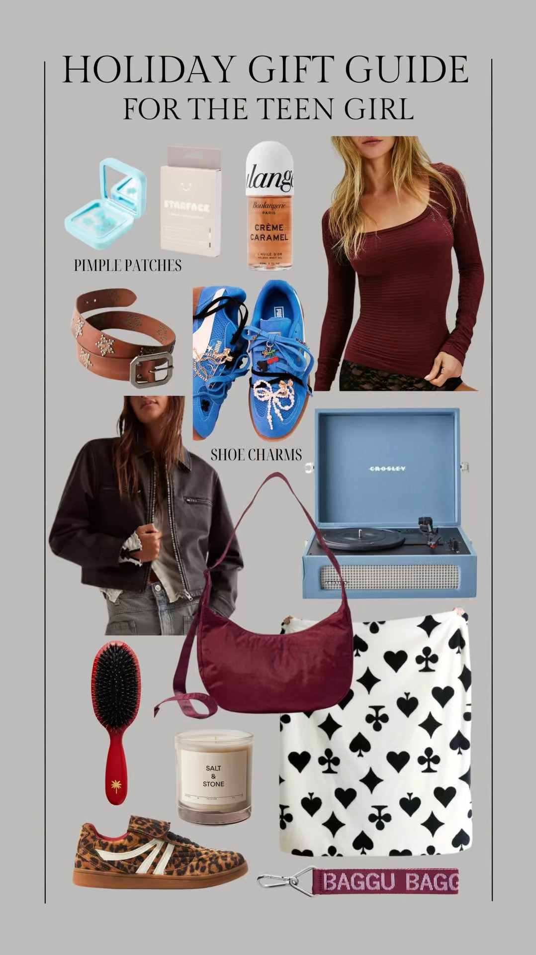 Teen girl gift guide 🤎 a lot of this is on sale 40% off right now for Black Friday Urban Outfitters sale! 

Free people, urban outfitters, teen girl gift, teen girl Christmas gift, teen girl wishlist, tween girl gift, teen girl belt, teen girl outfit, teen girl beauty, shoe charm, teen girl blanket, Bluetooth record player, teen girl shoes, Christine Andrew 

#LTKGiftGuide #LTKSaleAlert #LTKKids
