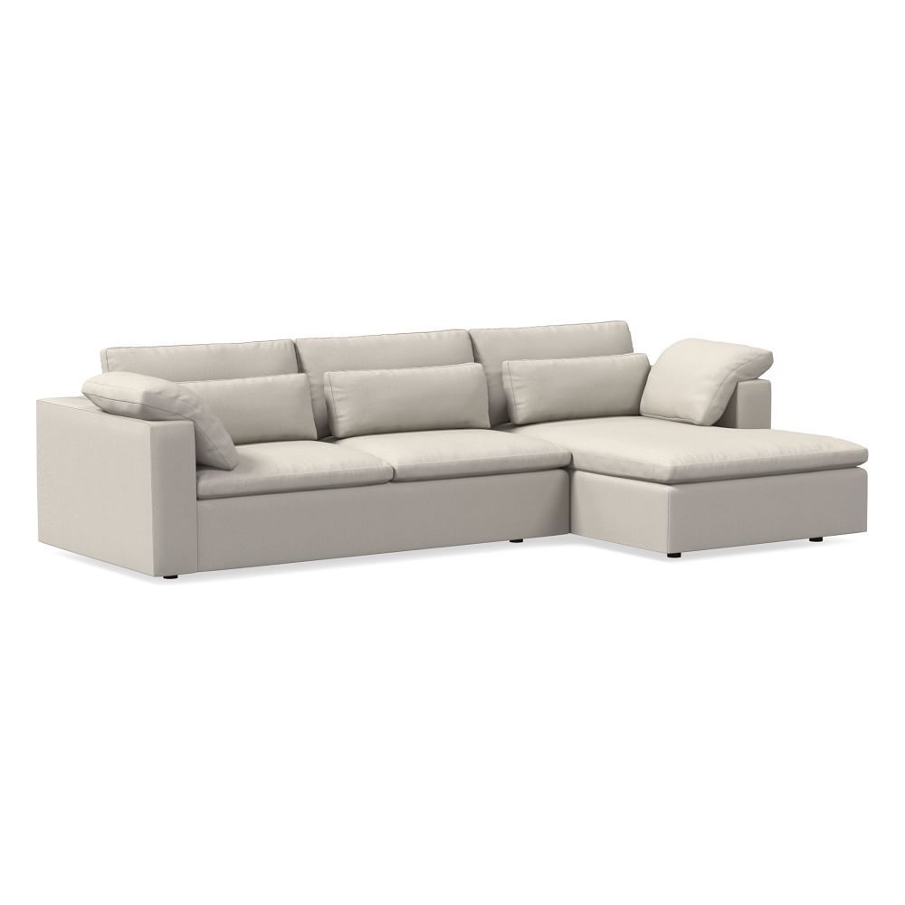 Harmony Modular 2-Piece Sleeper Sectional w/Storage | West Elm (US)