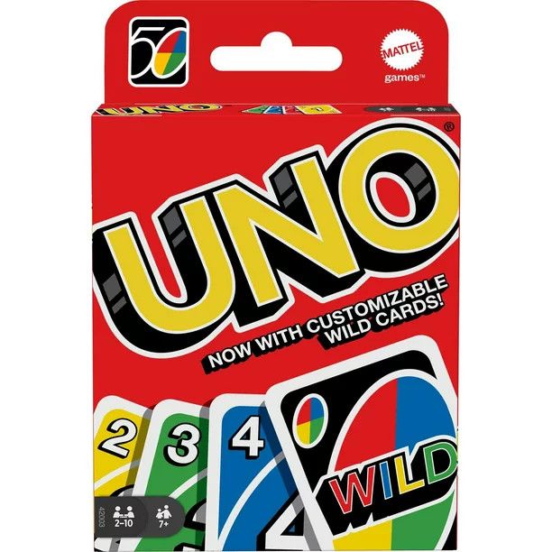 UNO Card Game for Kids, Adults & Game Night, Original Game of Matching Colors & Numbers | Walmart (US)