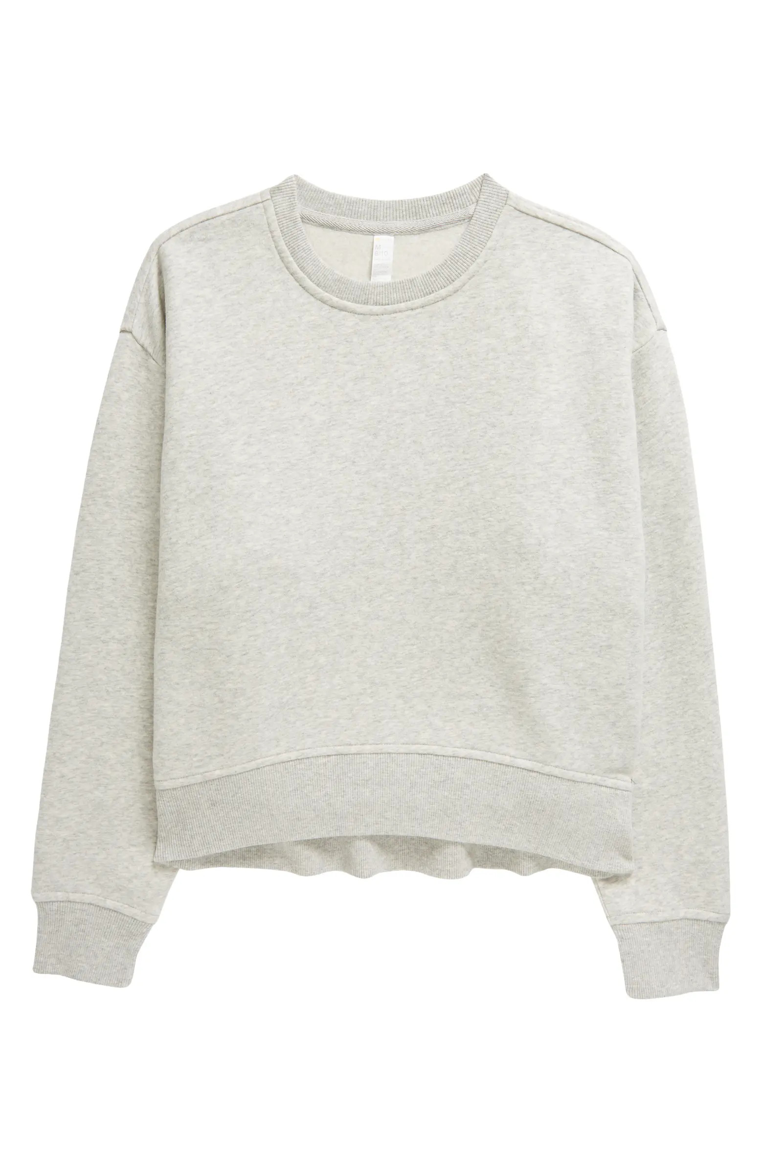 Zella Girl Kids' Cloud Crewneck Sweatshirt | Nordstrom | Nordstrom