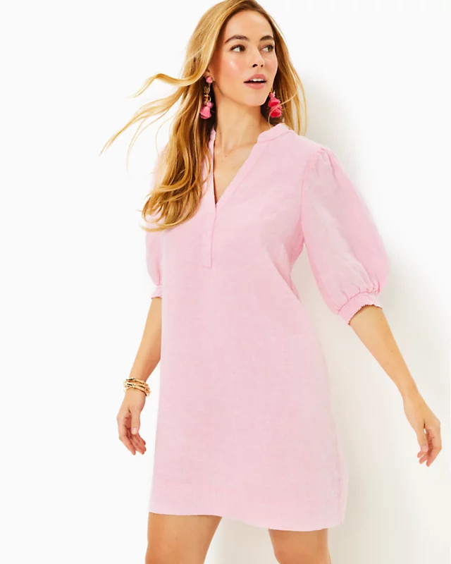 Mialeigh Linen Dress | Lilly Pulitzer