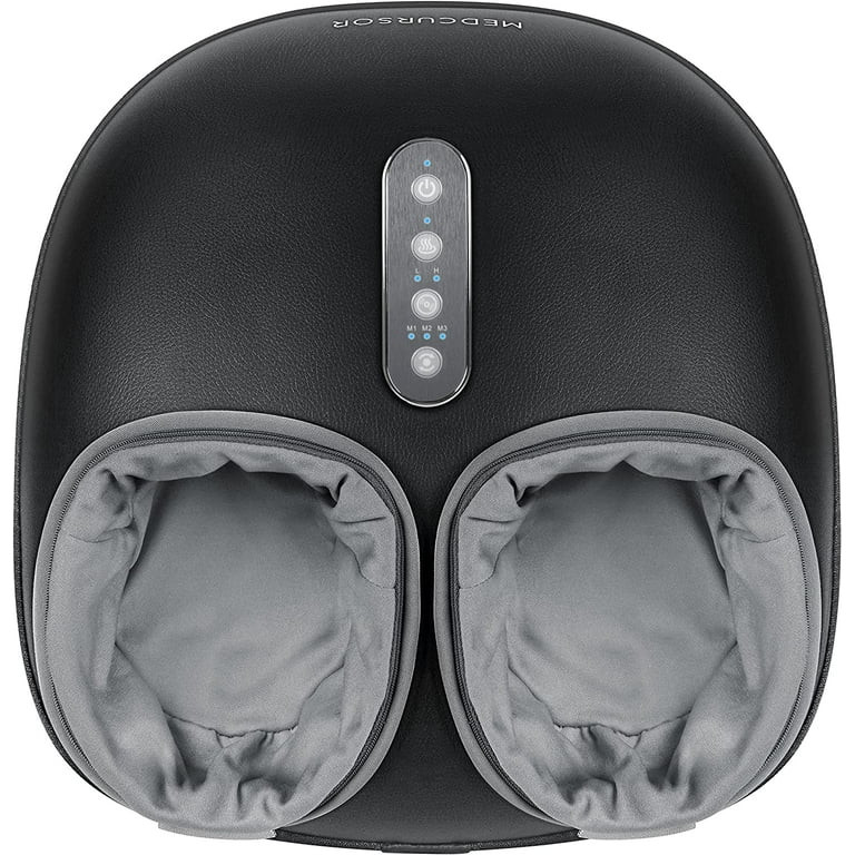 Medcursor Shiatsu Foot Massager with Heat, Deep Kneading Rolling Air Pressure - Walmart.com | Walmart (US)