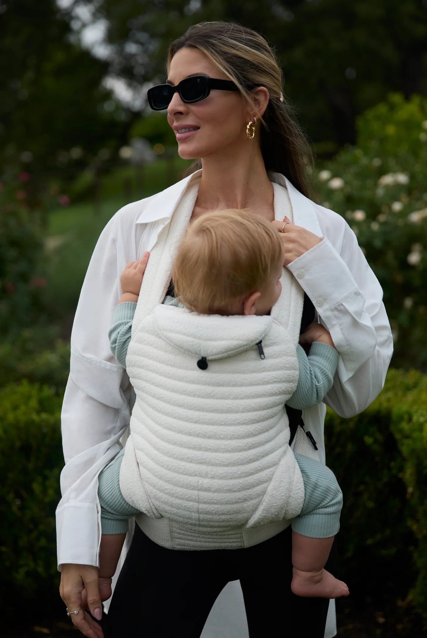 The Cloud Long Sleeve Crop Tee | BUMPSUIT