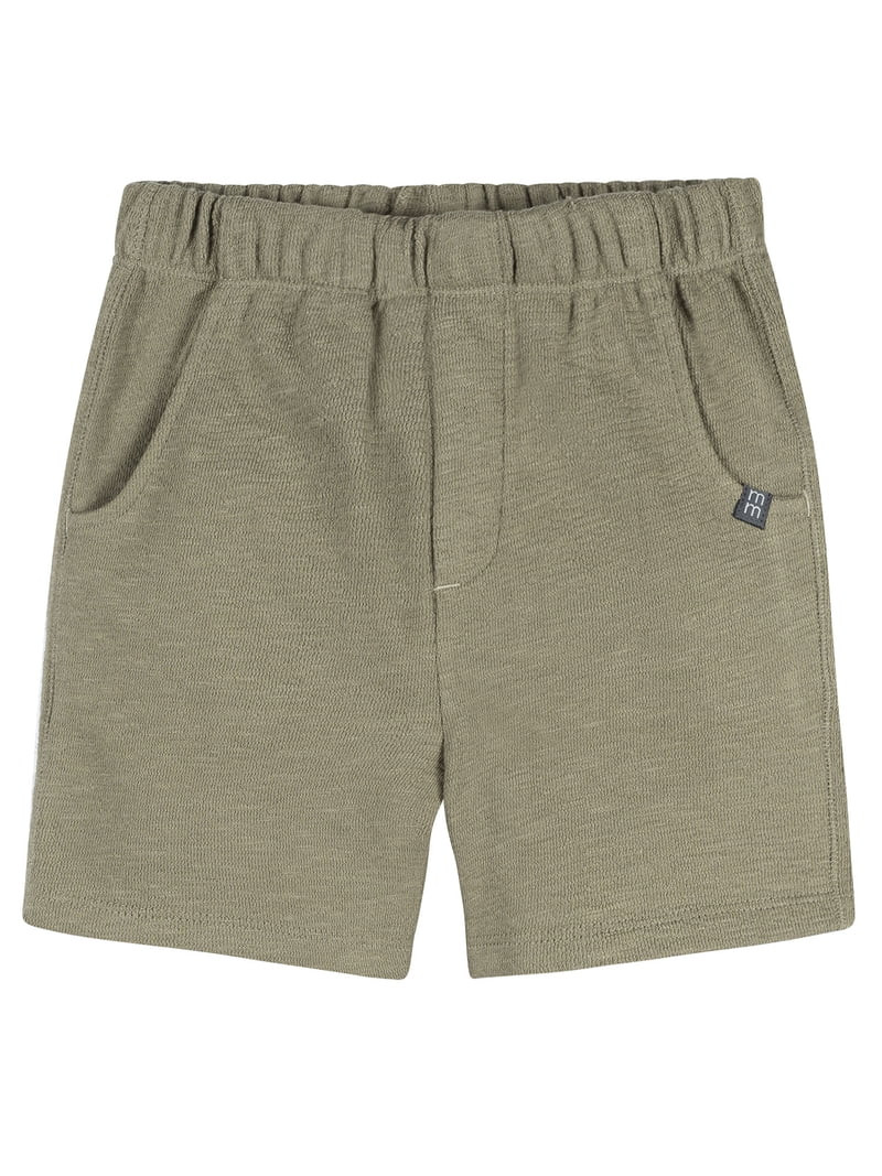 Modern Moments by Gerber Baby and Toddler Boy Organic Shorts with Seam Detail and Pockets, 0/3 Mo... | Walmart (US)