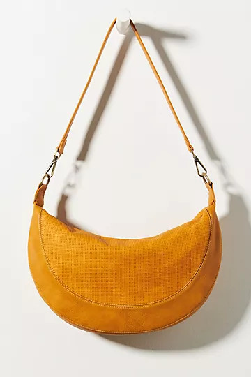 Luna Perforated Mini Crossbody Bag | Anthropologie (US)