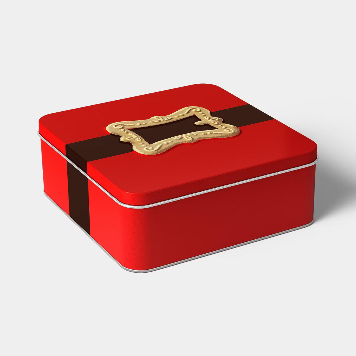 Christmas Santa Belt Tin Gift Box- Wondershop™ | Target