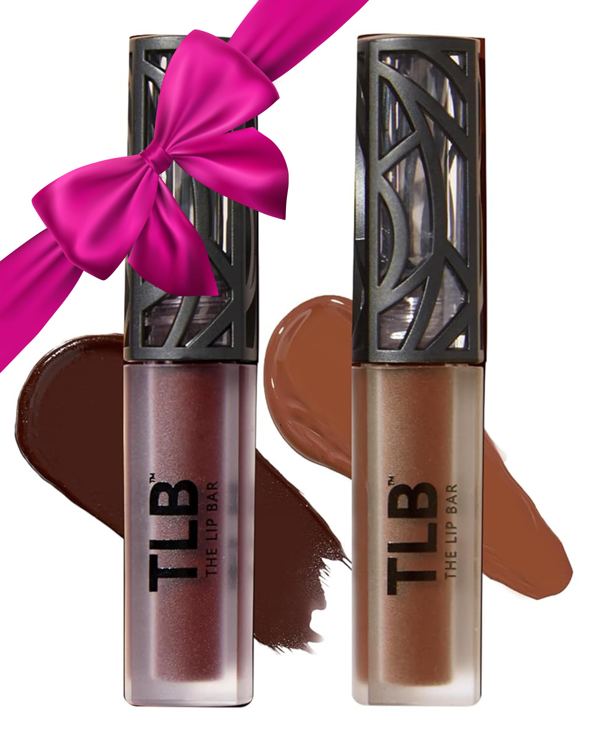 The Lip Bar - Nonstop Liquid Matte Lipstick Mini 2-Pack, Naturalista (Soft Brown) + Low Key - Hig... | Amazon (US)