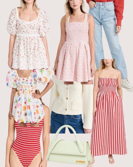 Shopbop sale
For love and lemons 
Mini dress
Hunza g 
Agolde jeans 
Fourth of July dress


#LTKStyleTip #LTKSaleAlert