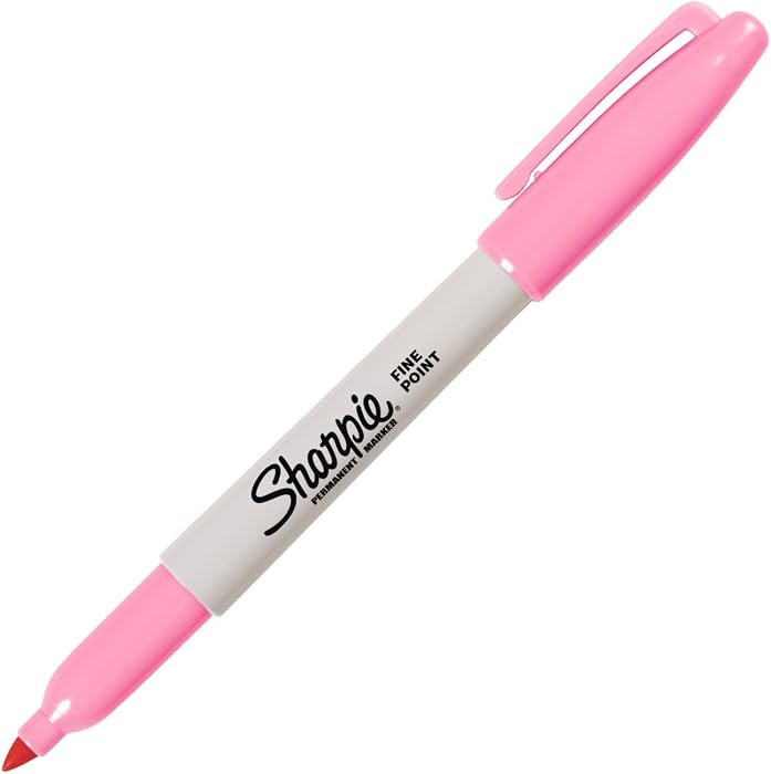 Permanent Marker, Fine Point, Pink | Amazon (US)
