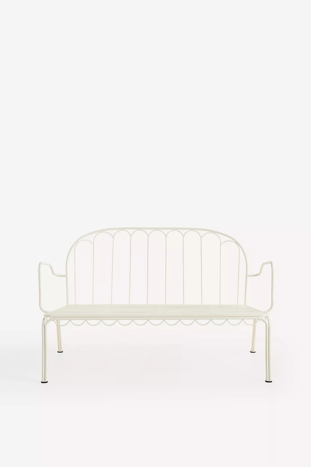 Business & Pleasure Co. The Al Fresco Love Seat Frame & Cushion Insert Set | Anthropologie (US)