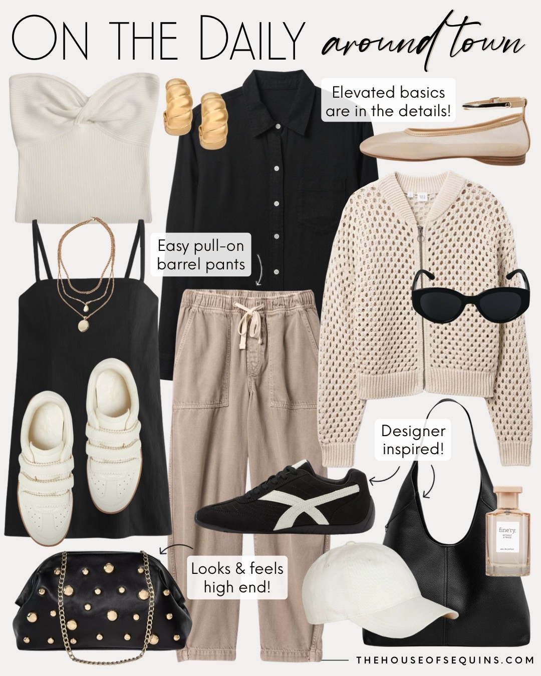 Shop casual fall outfits! Barrel pants, open knit cardigan, linen dress, linen shirt, Coach Brooklyn bag look for less, Target shoes, studded bag, knit Mary Jane, bucket bag, teacher outfits and more! 

#LTKFindsUnder50 #LTKFindsUnder100 #LTKSaleAlert