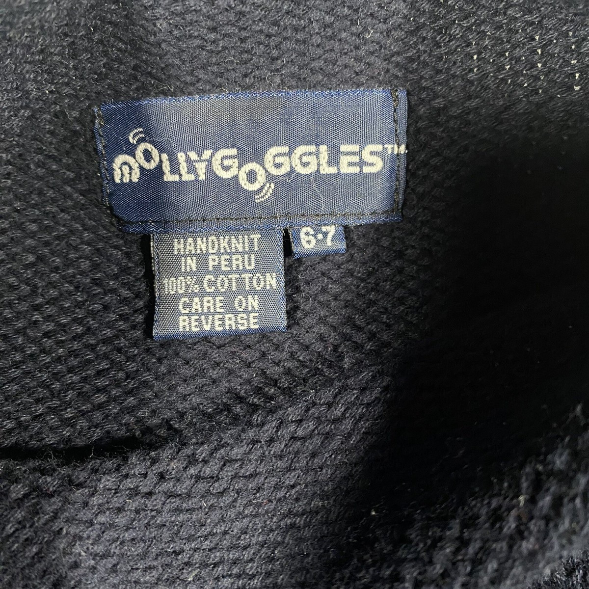 Vintage Molly Goggles Girls Sz 6 Equestrian Horse Sweater Handknit Cotton Preppy  | eBay | eBay US