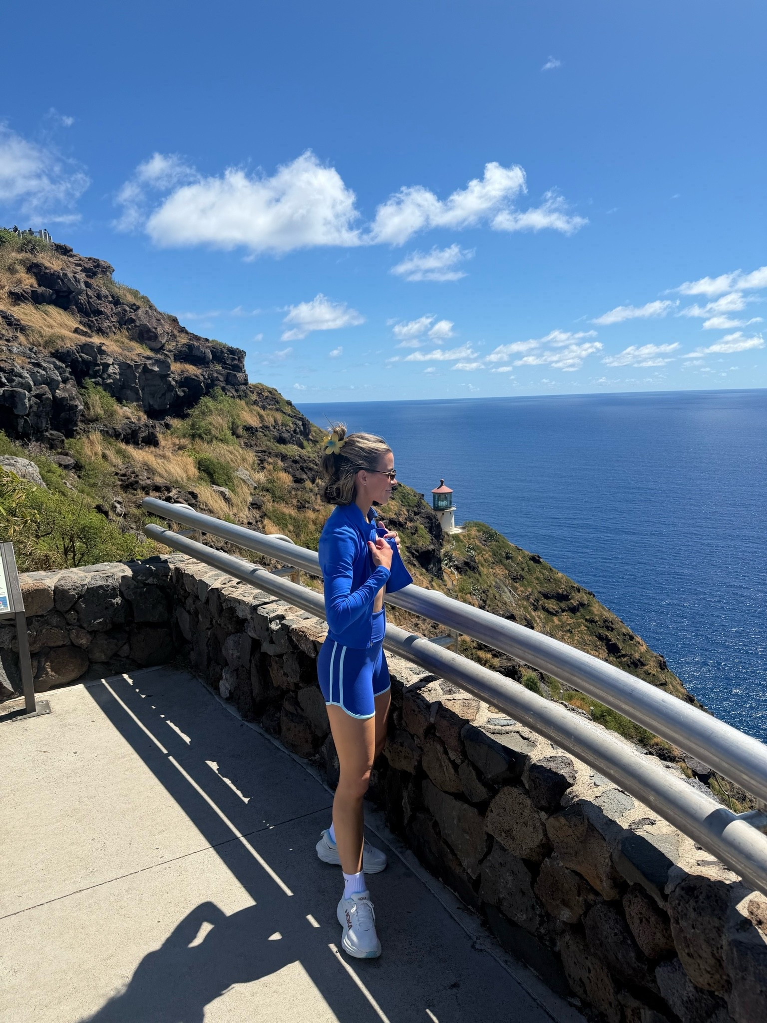 lighthouse walk 
XS shorts 
S jacket

#LTKActive
