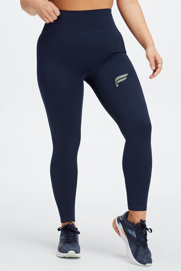 Run Anywhere High-Waisted 7/8 Legging | Fabletics - North America