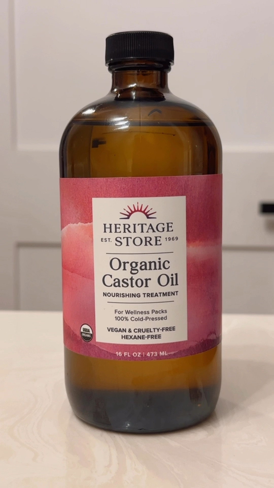 Organic cold pressed haxane free castor oil!! ♥️
#amazon #castoroil #organic 

#LTKFindsUnder50 #LTKHome #LTKBeauty
