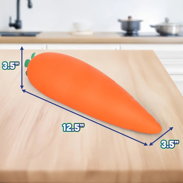 Toymendous Squishy Carrot – Jumbo 12.5 inch Squishy Vegetable | Giant Stress Relief Toy | Fidge... | Walmart (US)