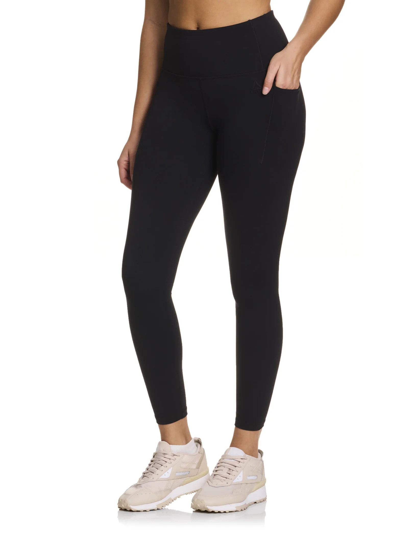 Reebok Women's and Women's Plus Size High Rise Reflex 7/8 Legging, Sizes XS-4X | Walmart (US)