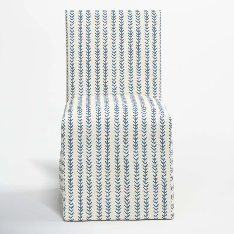 Ivanka Cotton Solid Back Parsons Chair | Wayfair North America