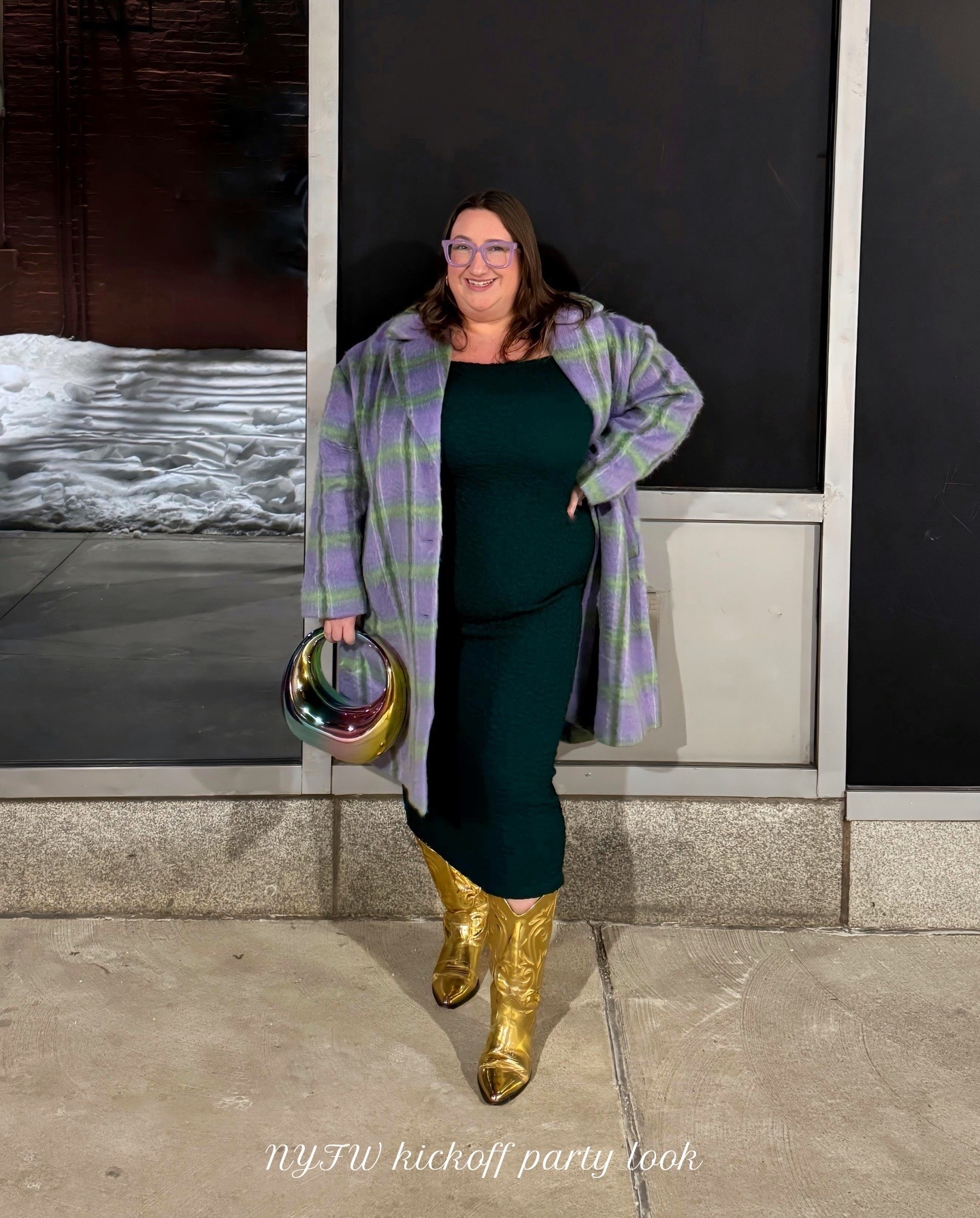 The coat, the boots, and the bag all were absolute compliment magnets! P.S. Use code CURVILYULLA for 35% off the coat 💜

#LTKootd #LTKPlusSize #LTKNYFW