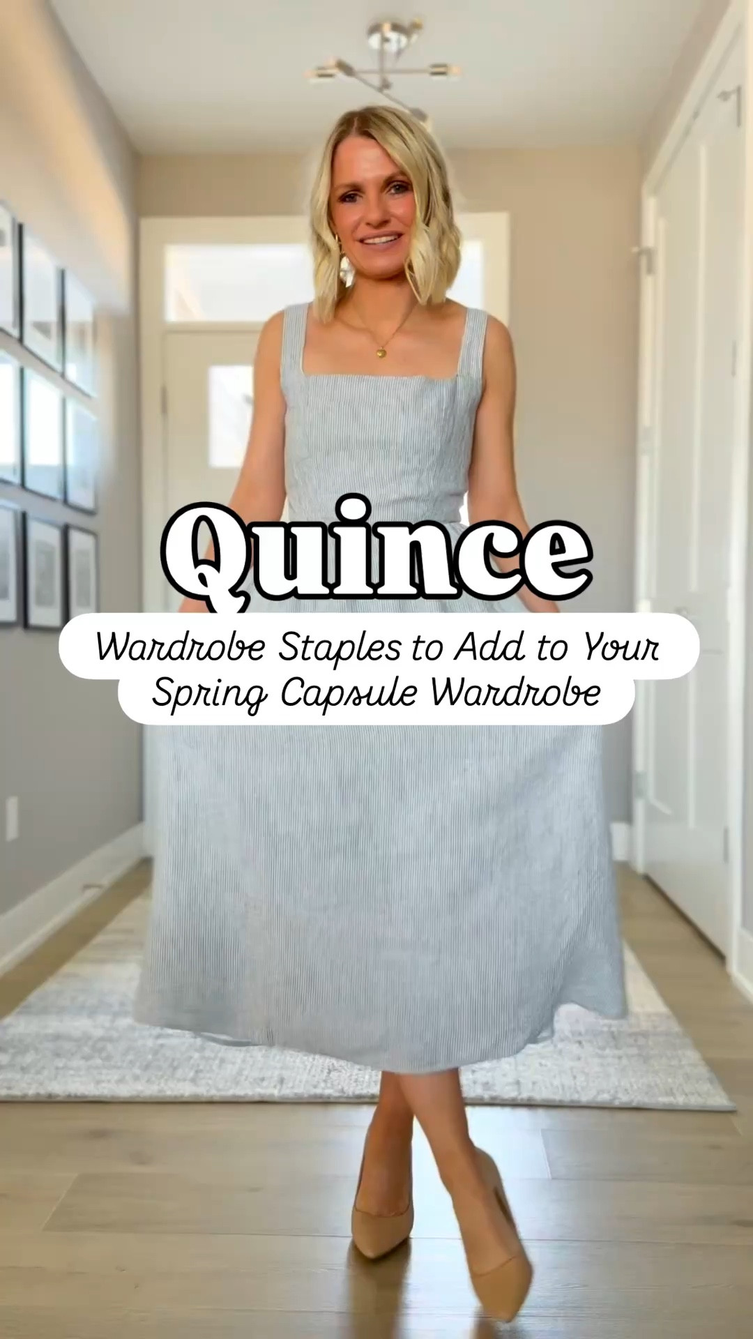 If you are looking for some pieces to add to your spring capsule wardrobes then @onequince has you covered! 

I’m loving this linen midi dress! It’s the perfect wear anywhere dress! 👗 

This cashmere tee is the perfect elevated basic top! You can pair it with these linen pants which make a great comfortable pant! #quincepartner


#LTKOver40 #LTKSeasonal #LTKPetite