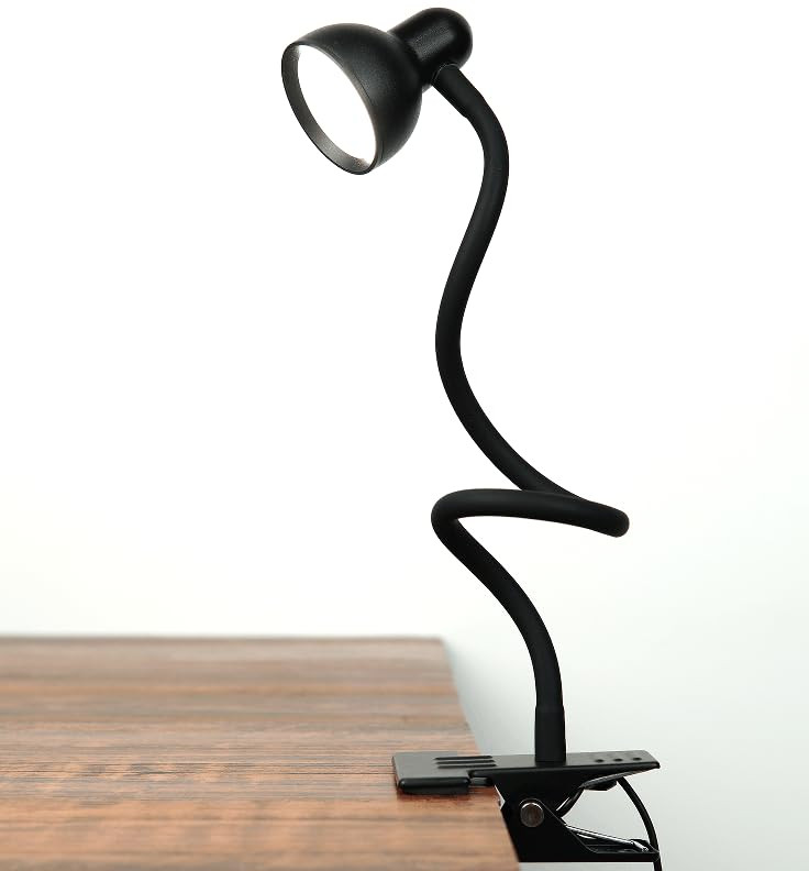 Clip on Light Reading Light for Bed 3 Color Modes 10 Dimmable Brightness Eye Care Clamp Desk Lamp... | Amazon (US)