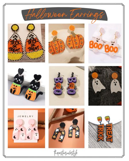 The CUTEST earrings for spooky season!👻🎃🕸️

Halloween earrings || trick or treat || teacher fashion || teacher earrings || Shein || cute seasonal || fall fashion || Halloween accessories



#LTKunder50 #LTKSeasonal #LTKparties