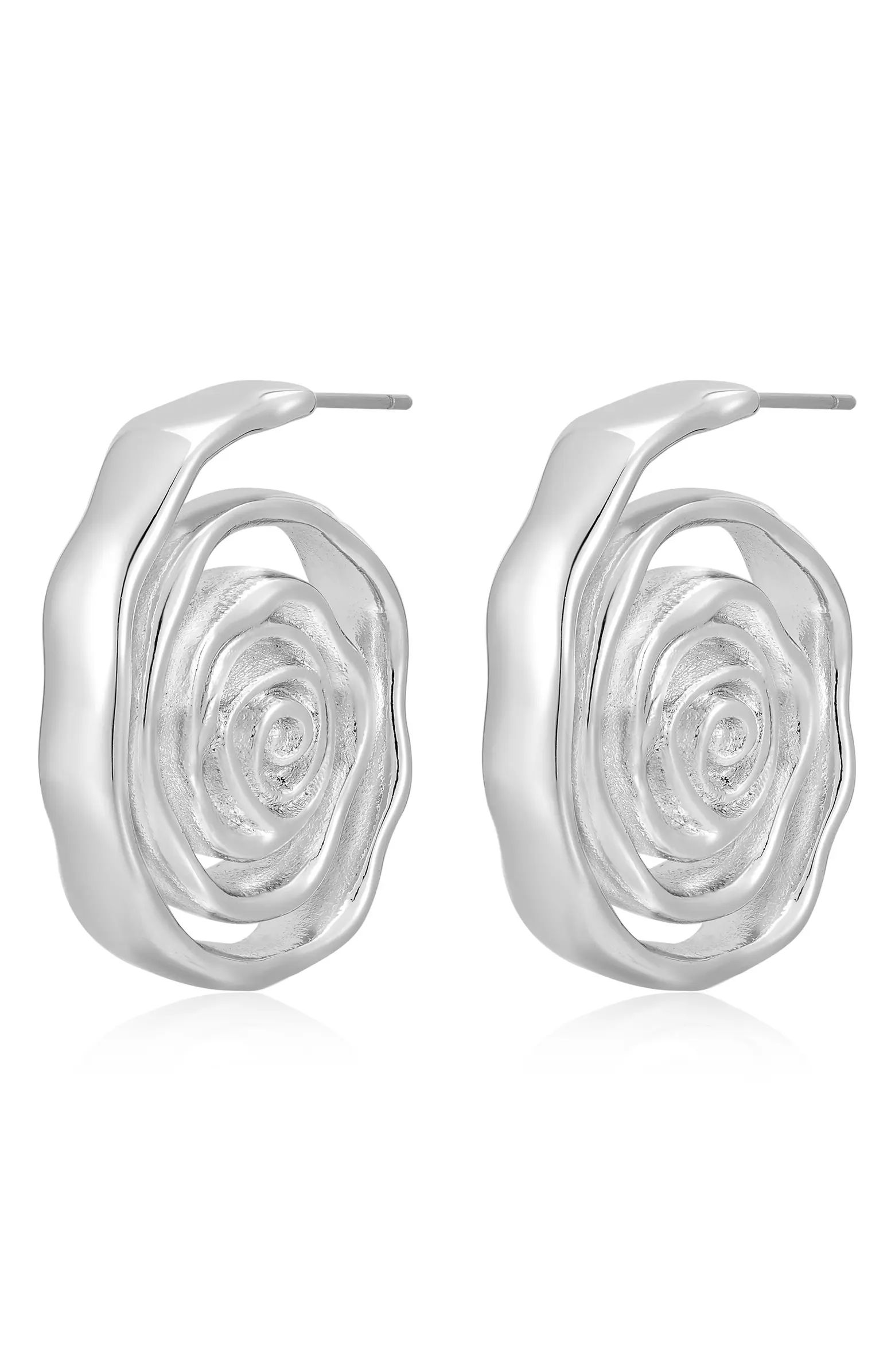 Rosette Coil Drop Earrings | Nordstrom