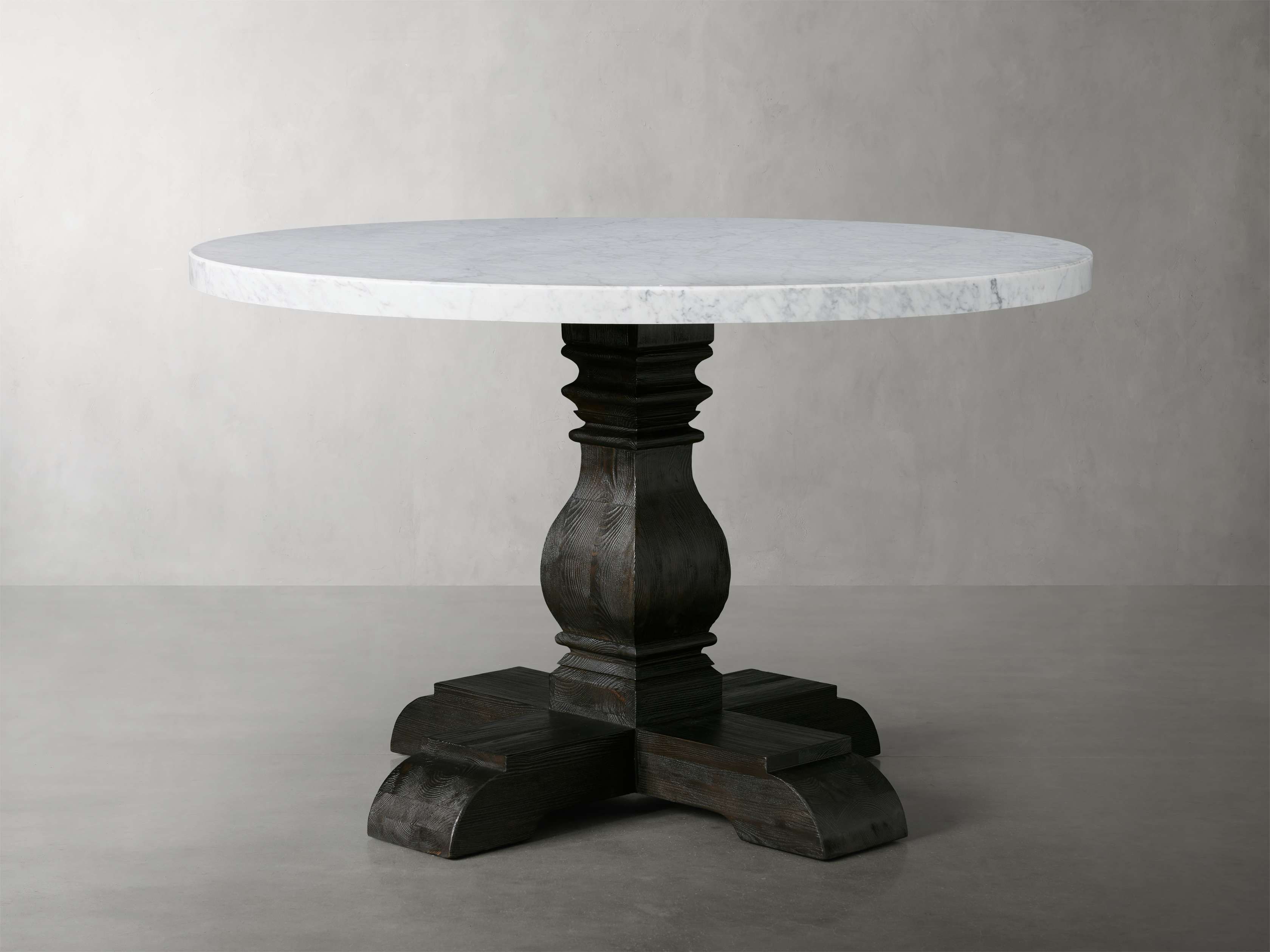 Kensington Round Stone Top Dining Table | Arhaus