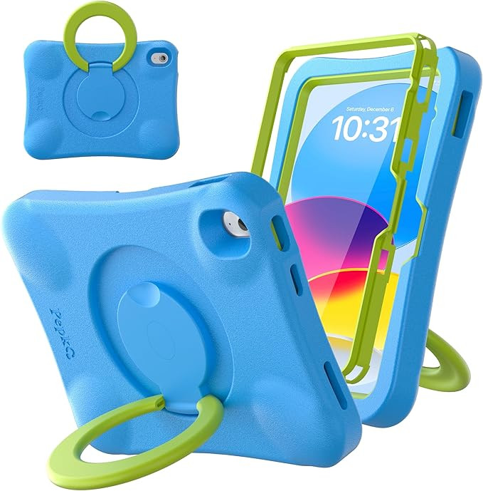Pepkoo for iPad (A16) Cases 11 Inch 2025 and iPads 10th Generation Case 10.9 Inch 2022, Full Prot... | Amazon (US)
