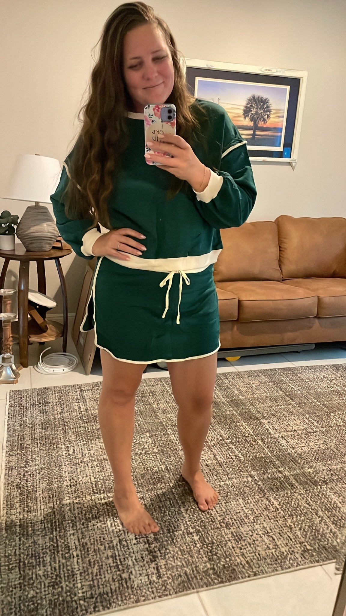 Perfect skort and long sleeve outfit