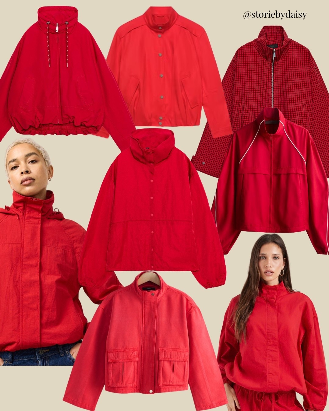 My favourite red funnel neck jackets ❣️

#LTKuk #LTKautumn #LTKeurope